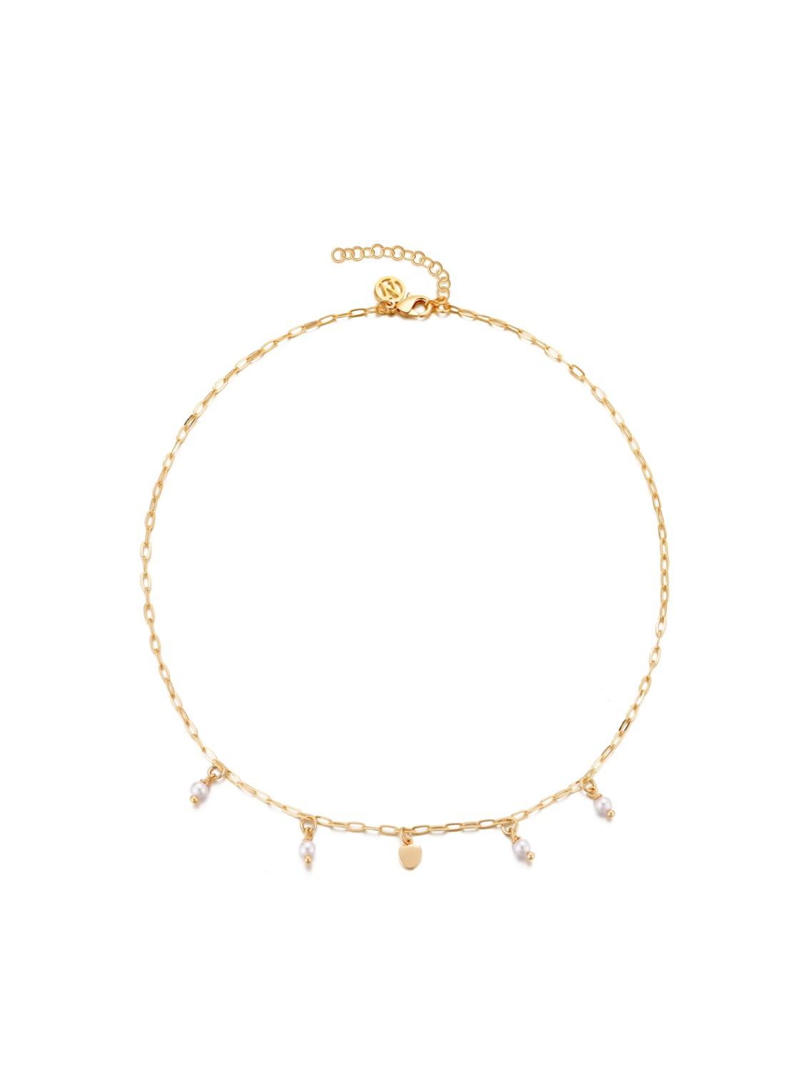 NORA Schirin neck 42 gold hvit 8, bilde 1 av 1