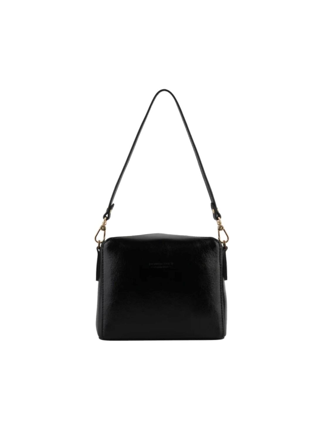 POURCHET Cossetta metallic skinn noir sort, bilde 2 av 4