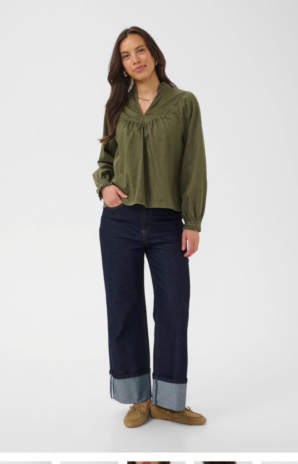 Saint Tropez TitianaSZ Blouse grønn, bilde 1 av 3