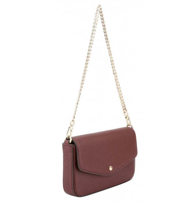 POURCHET Paris Club Clutch vBurgundy, bilde 2 av 3