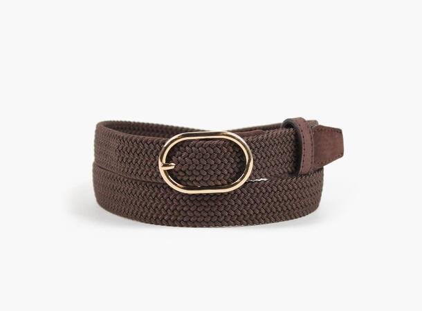 NOHR STUDIO NOHR Frida elastic belt brun, bilde 2 av 2