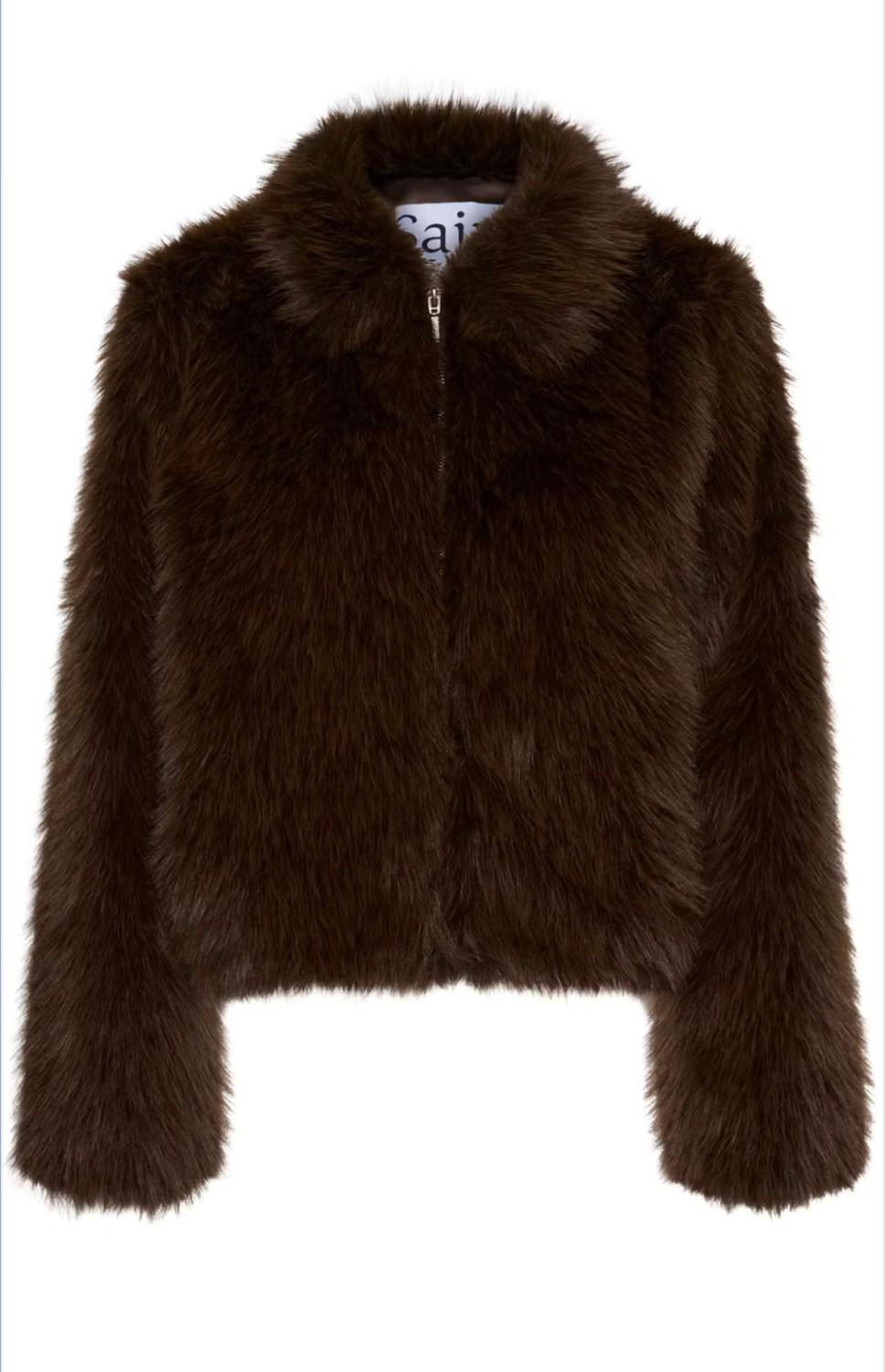 Saint Tropez ZaselineSZ jakke chocloate brown, bilde 3 av 3