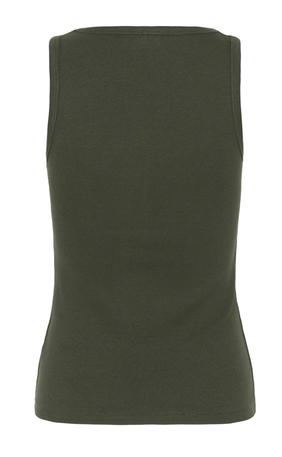 My Essential Wardrobe MWMandy RN singlet/top forest night grønn, bilde 3 av 4