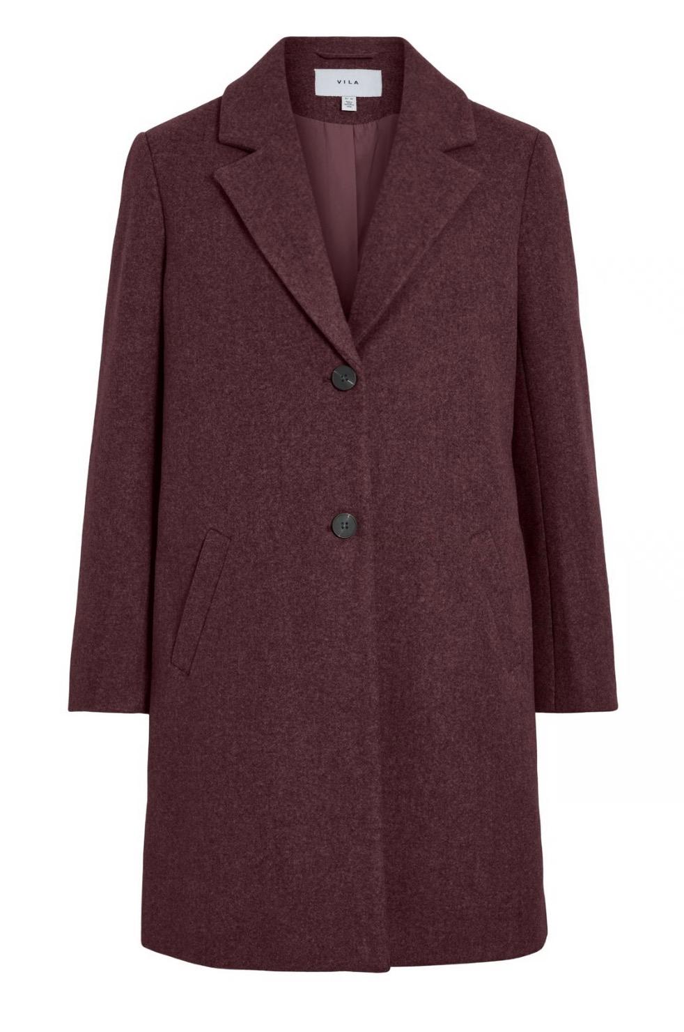 VILA Viclaudia botton coat-noos, bilde 1 av 1