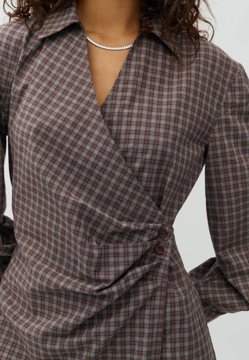MbyM Olivette Kienna-M dress ruter, bilde 2 av 4