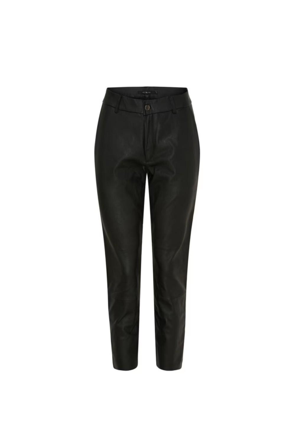 BUTTERFLY CPH Cropped Stretch Leggings sort, bilde 1 av 1