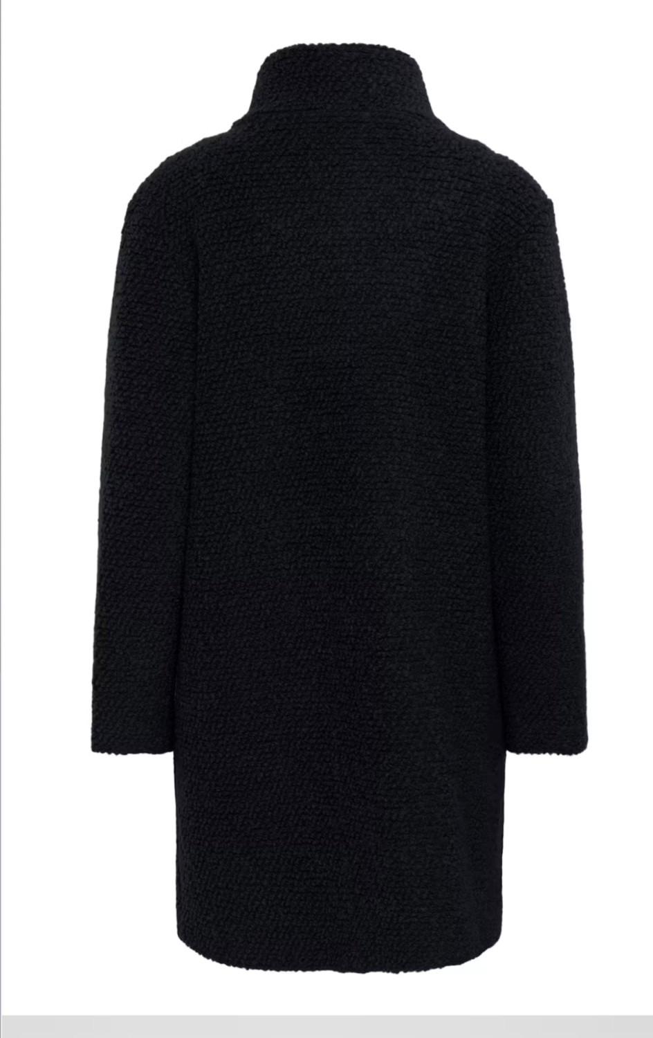 Saint Tropez FerddySZ wool coat sort, bilde 6 av 6