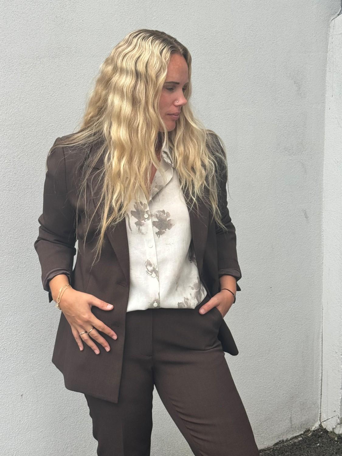 Rüe De Femme Elly blazer Brun, bilde 2 av 3