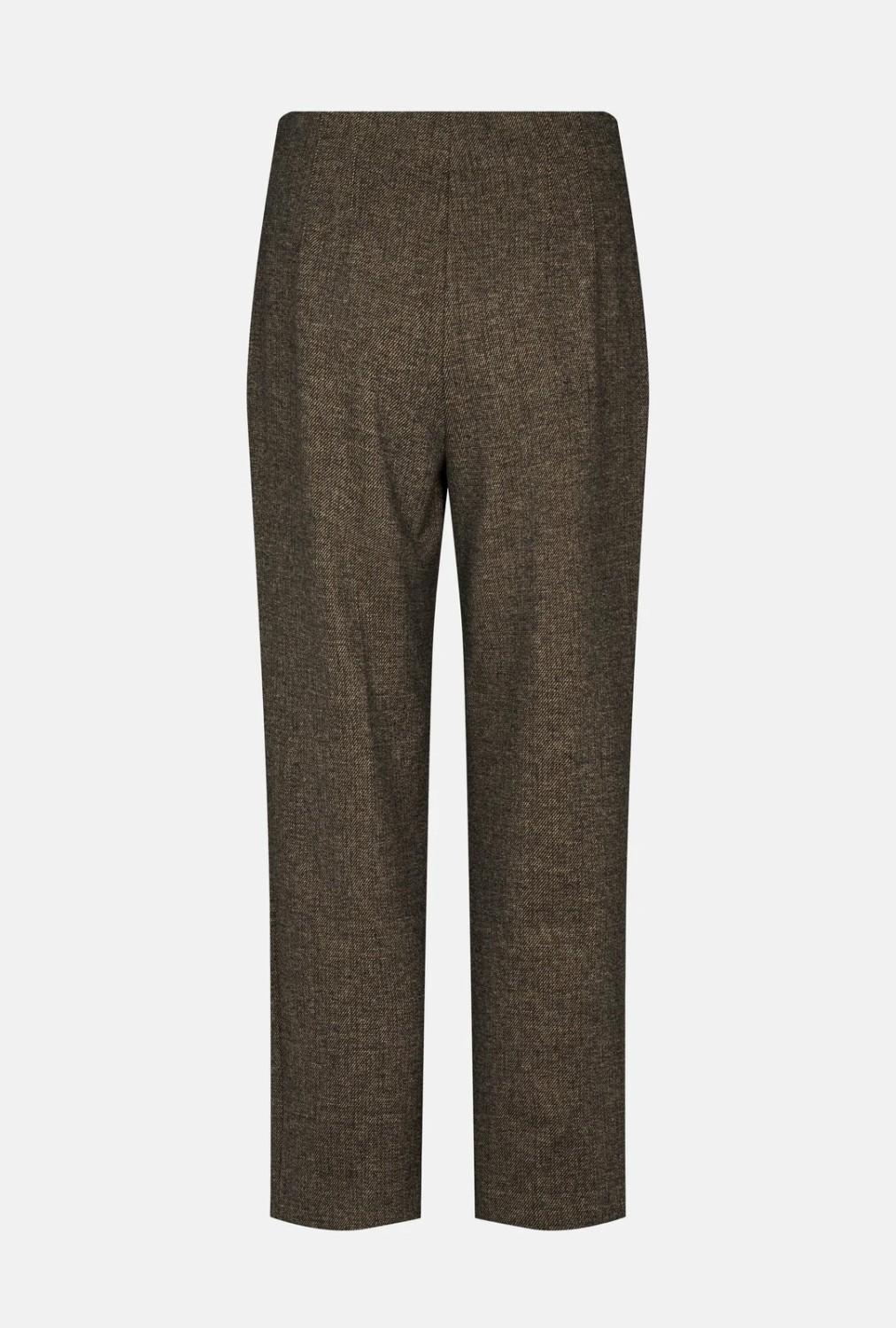 Rüe De Femme OLANA Regular Pant Brun, bilde 2 av 3