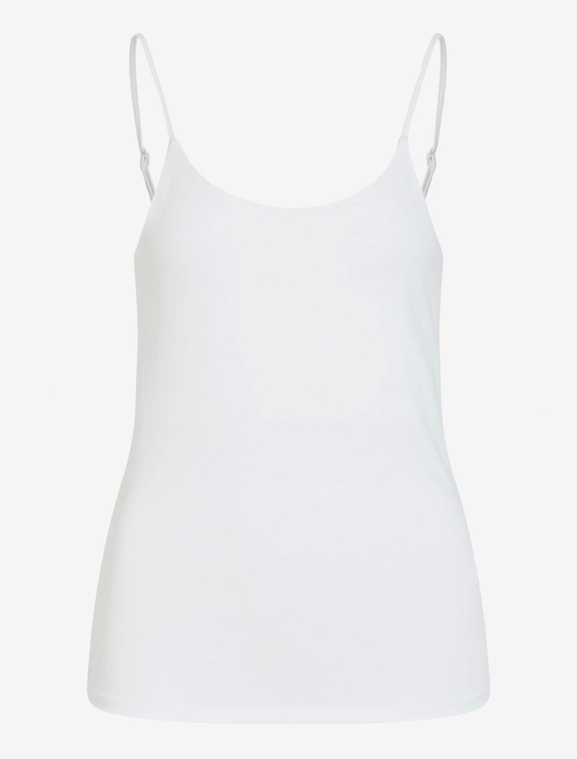 VILA VIKENZA singlet tynn stropp optical snow hvit noos, bilde 1 av 5