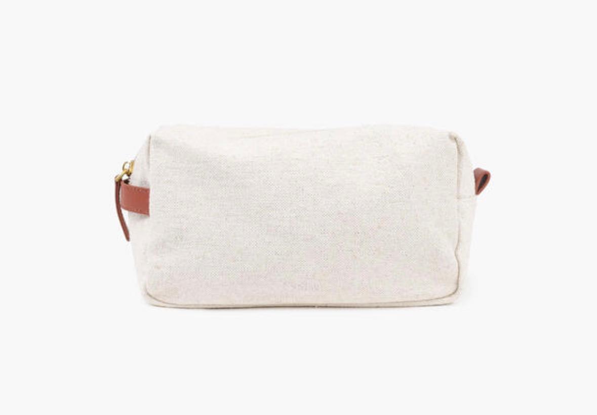 NOHR STUDIO NOHR luca canvas toalettmappe offwhite, bilde 3 av 4