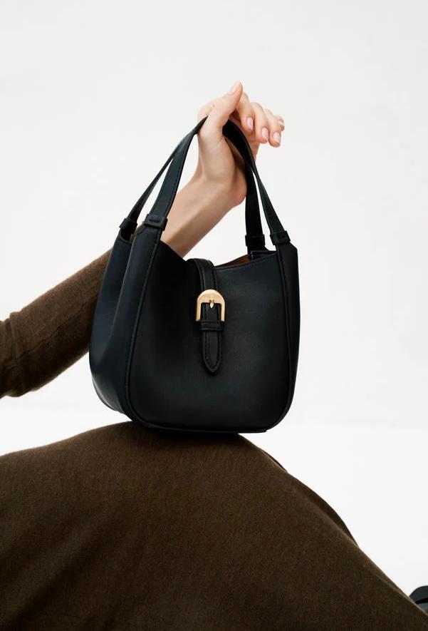 POURCHET L`Envolee small shopper Svart, bilde 3 av 4
