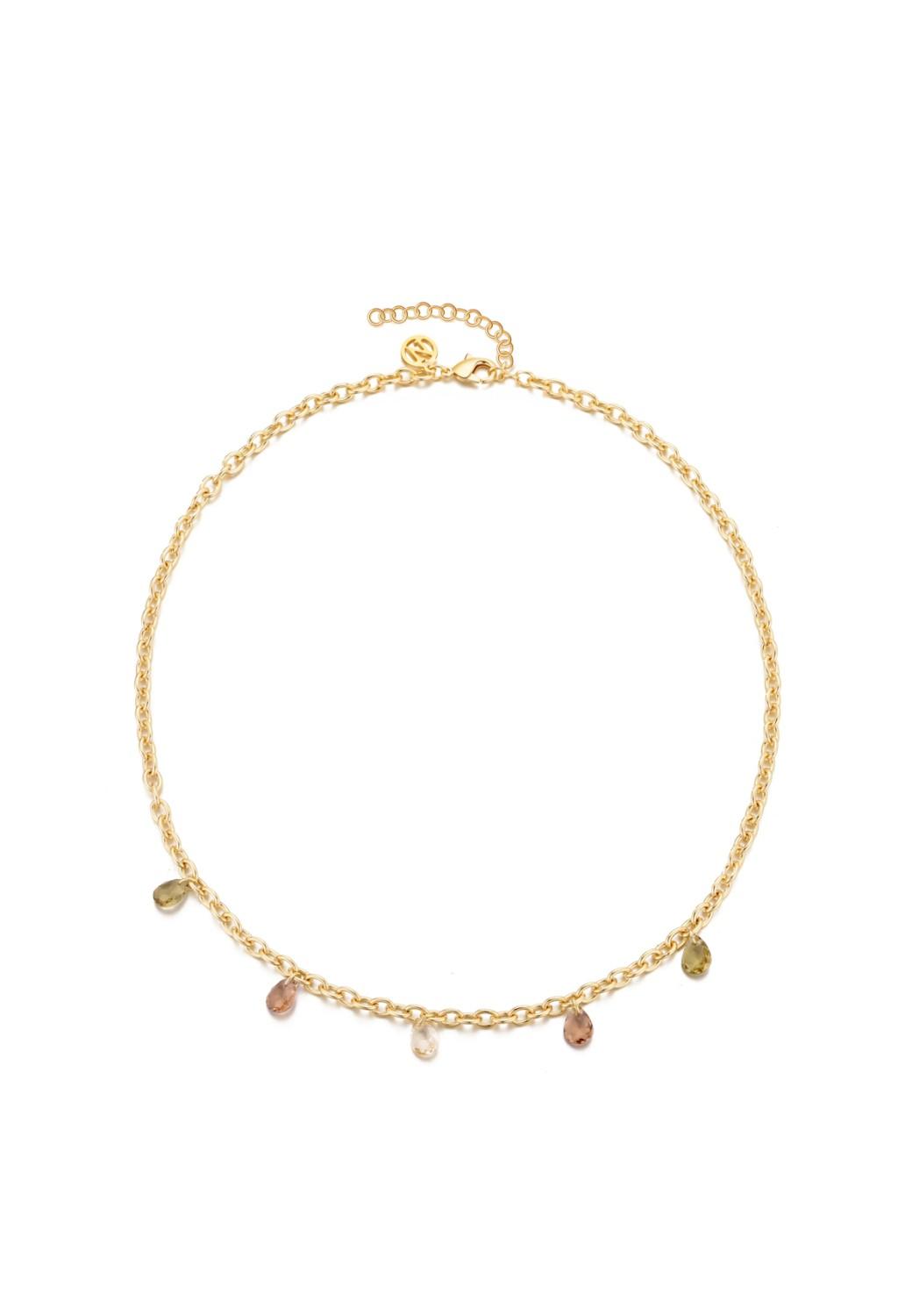 NORA Ingelin neck 42 gold brown mix 8, bilde 1 av 1