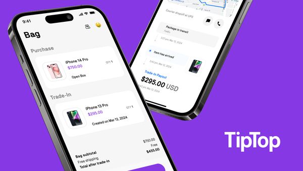 TipTop Shop lets you buy devices with trade ins and cash, instantly
