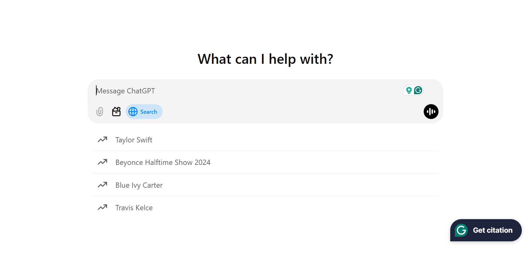 SearchGPT SEO Search Bar