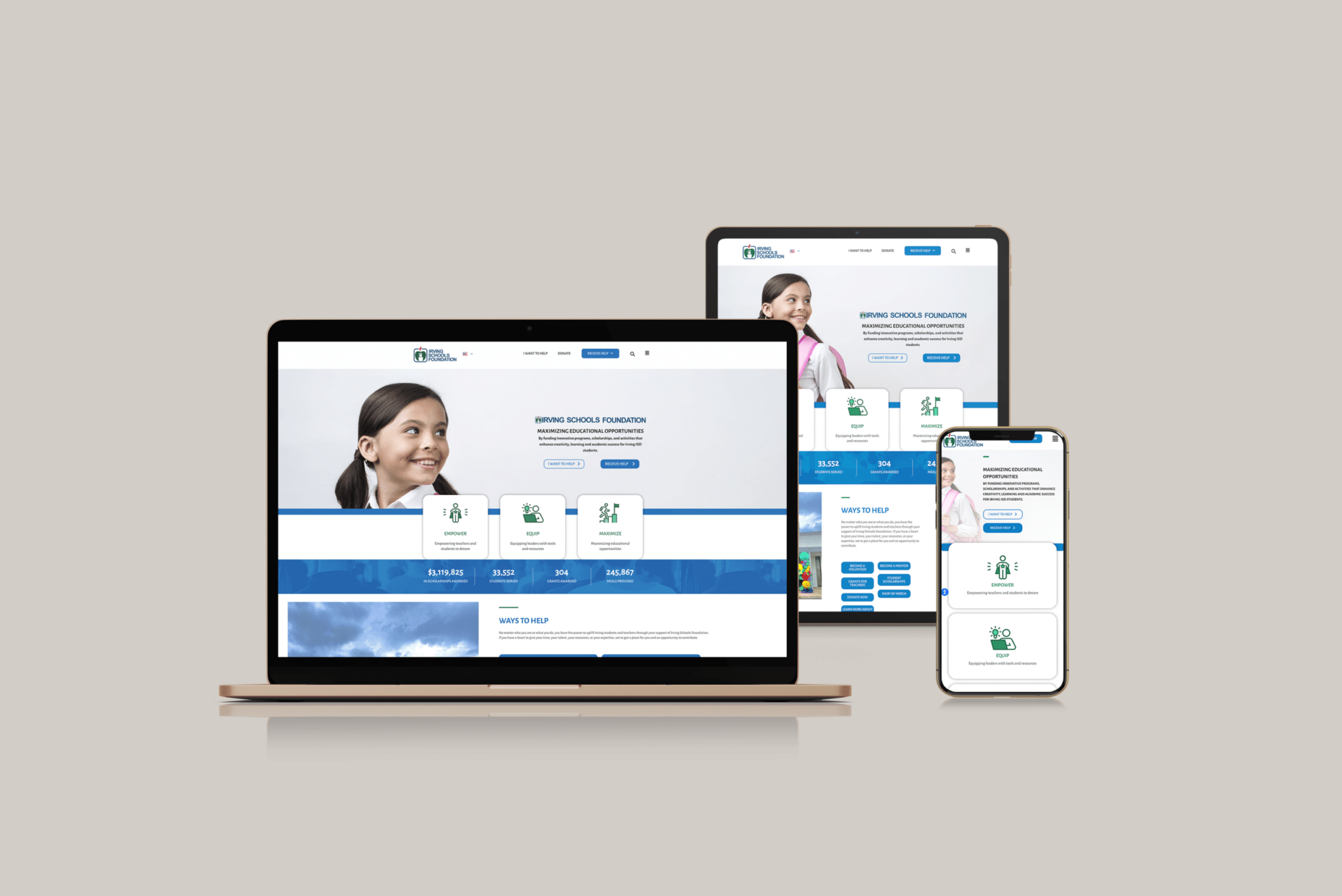 nonprofit web design