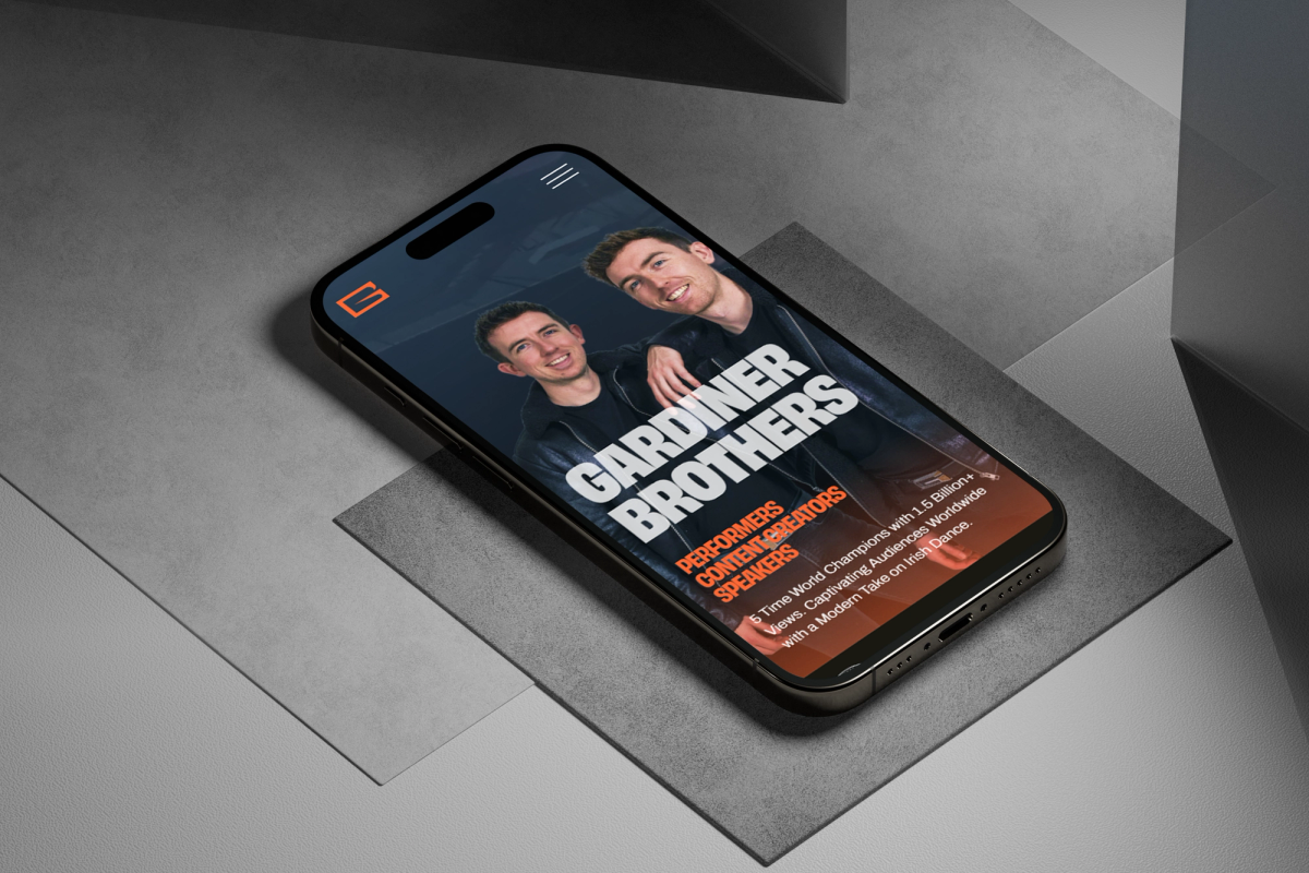 Gardiner Brothers mobile site screens