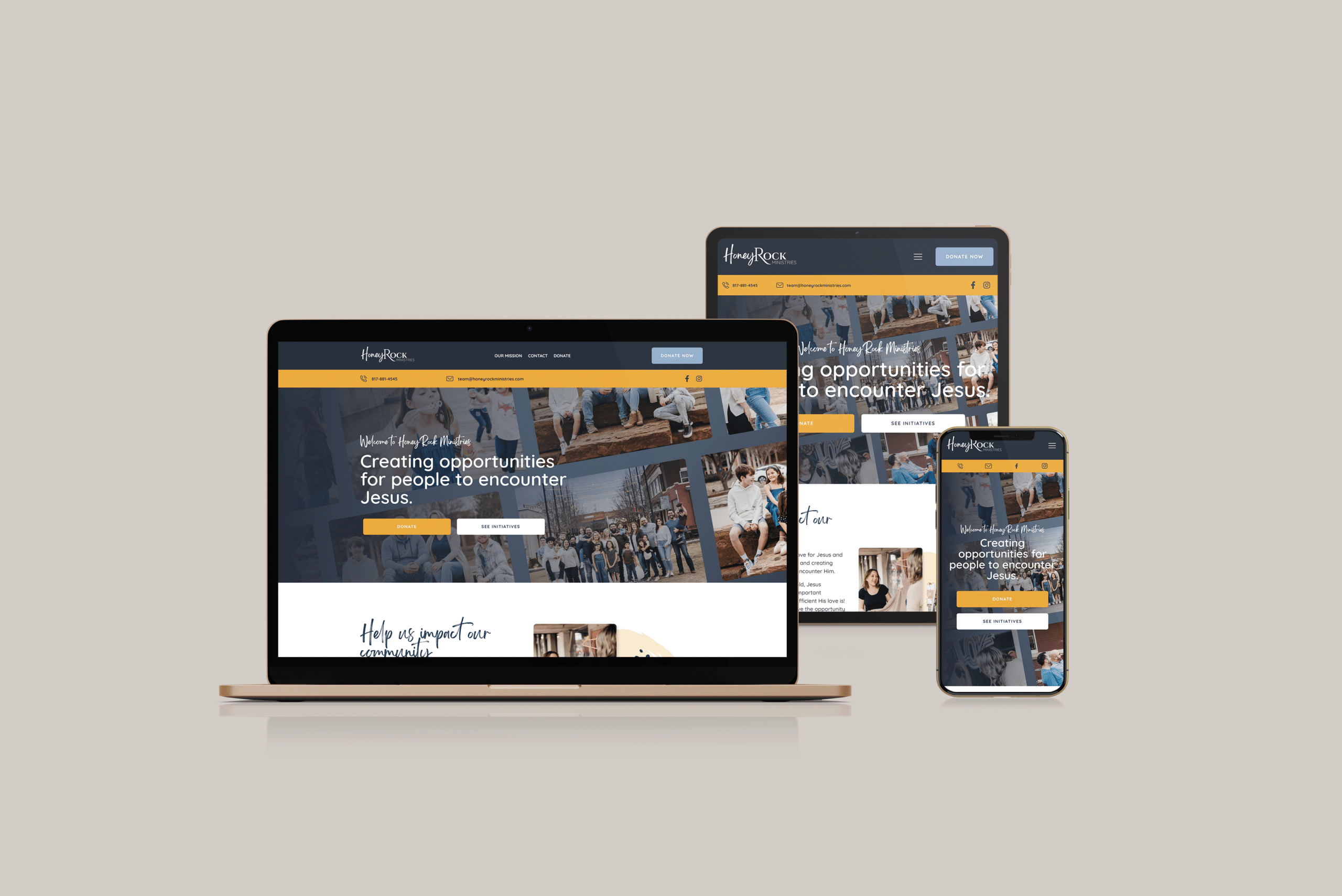nonprofit web design