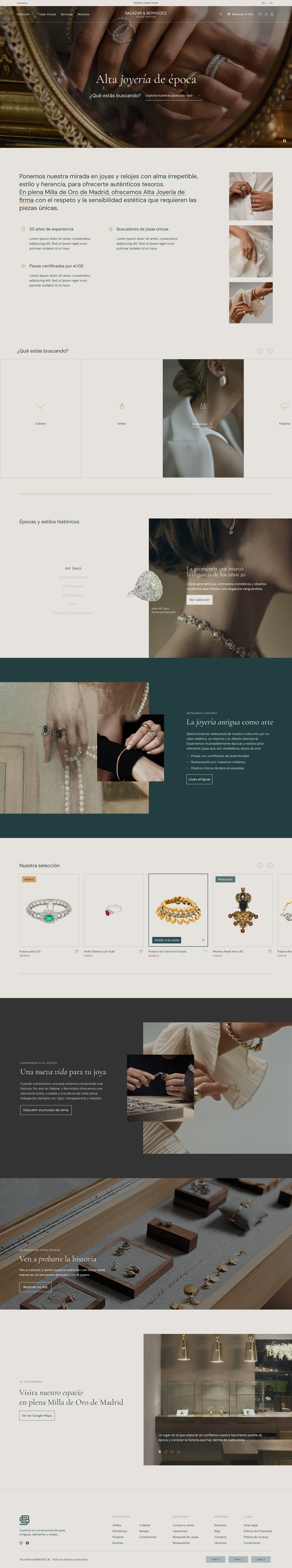 Vintage Jewelry Shop in Madrid