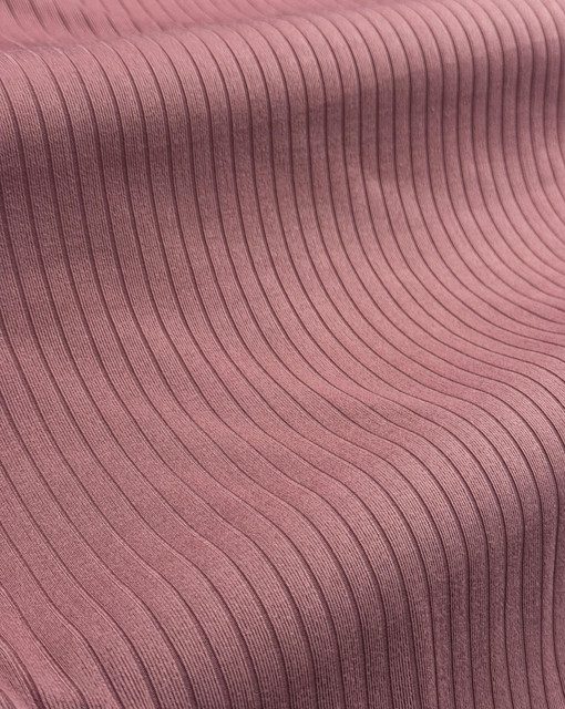 Rib Palo Rosa X Metros | Tela Acanalada