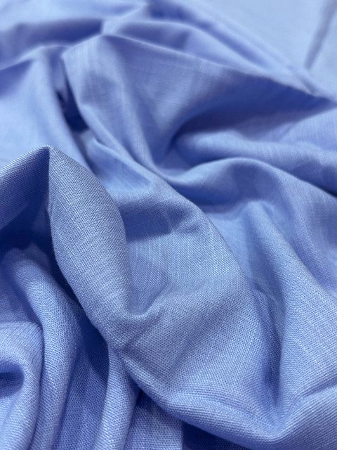 Lino Cahuita Azul Cielo X Metros | Tela Liviana