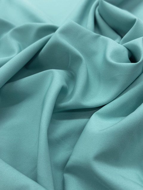 Seda de Mango Menta Oscuro X Metros | Tela Licrada