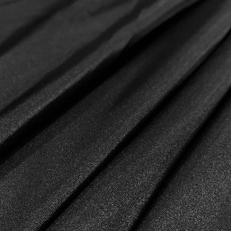 Satin Negro X Metros | Tela Elegante