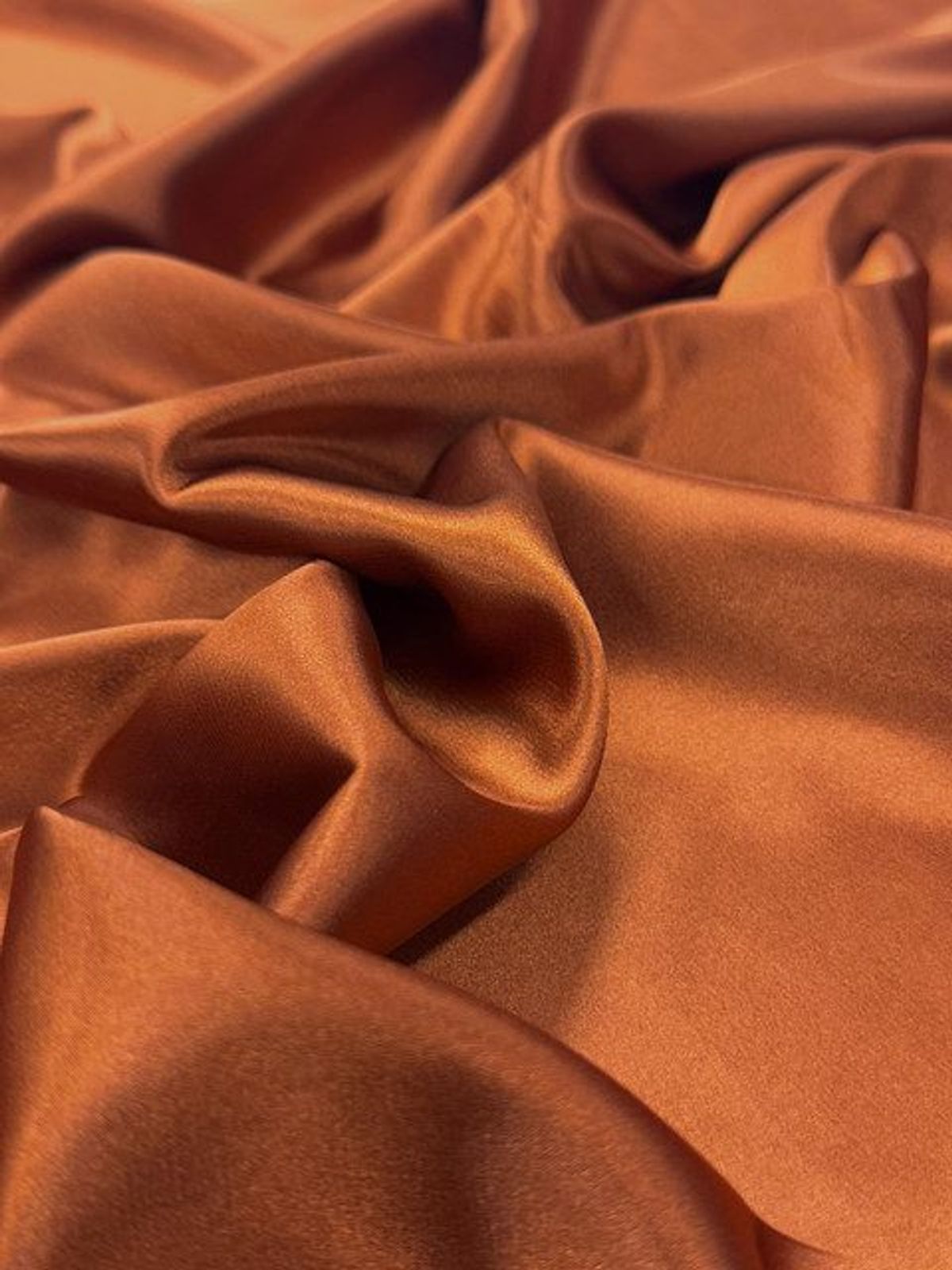Satin Terracota X Metros | Tela Elegante