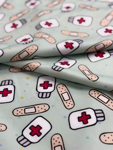 Antifluido Licrado Sublimado X Metros | Tela para Uniformes