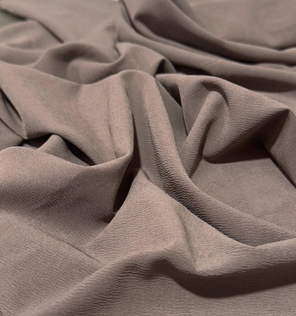 Chifon Crepe Mocha X Metros | Tela Liviana