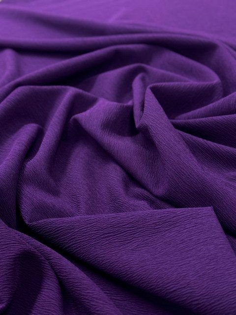 Chifon Crepe Morado X Metros | Tela Liviana