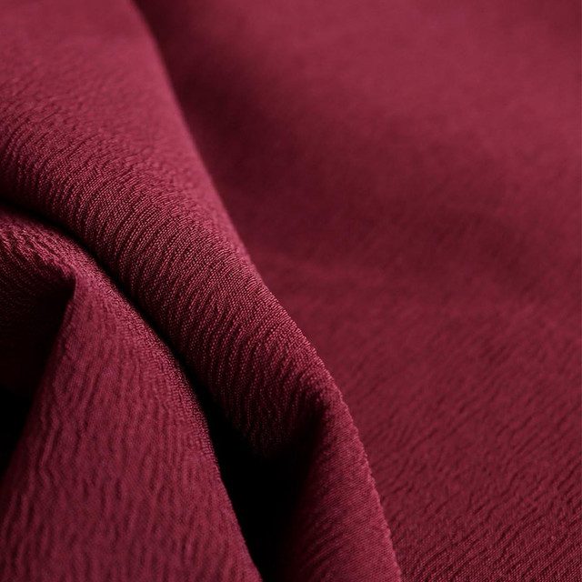 Chifon Crepe Vino Tinto X Metros | Tela Liviana