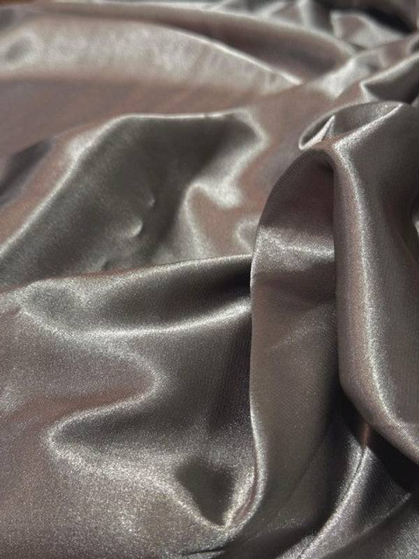 Satin Mocha X Metros | Tela Elegante - vista 2