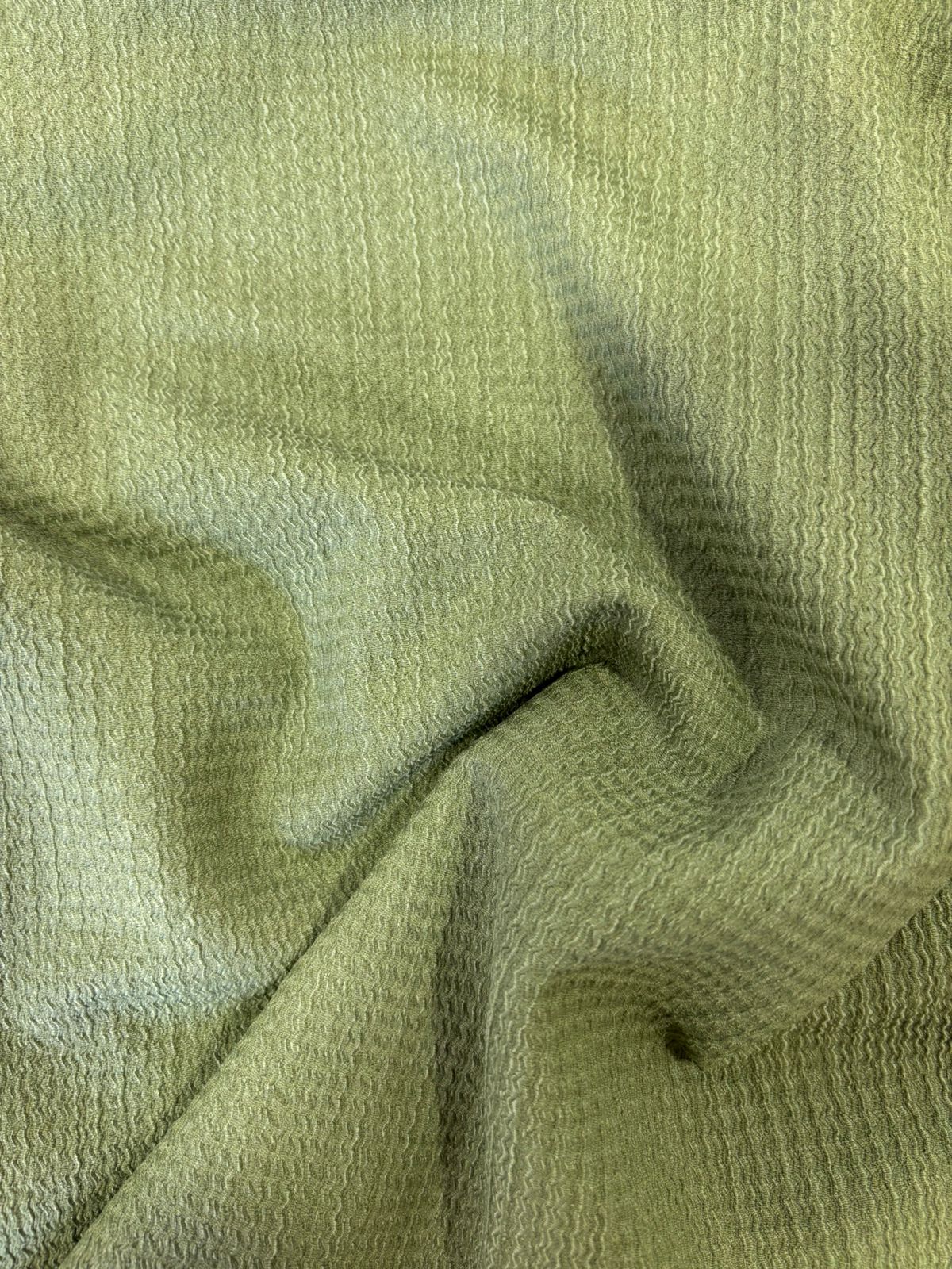 Jacquard Confort Verde Manzana X Metros | Tela Texturizada