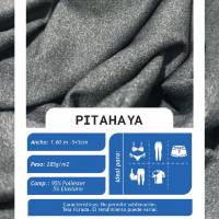 Pithaya Gris Oscuro X Metros | Tela Licrada - Vista 2