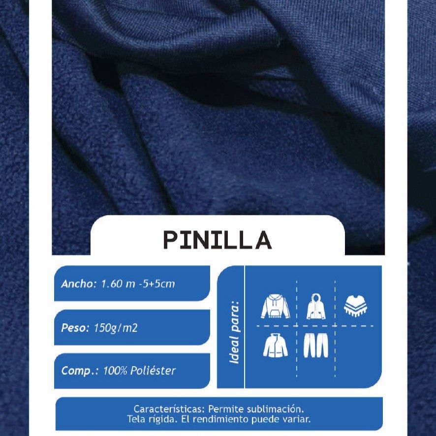 Pinilla Blanco X Metros | Tela Rígida - Vista 2