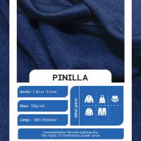 Pinilla Azul Oscuro X Metros | Tela Rígida - Vista 2