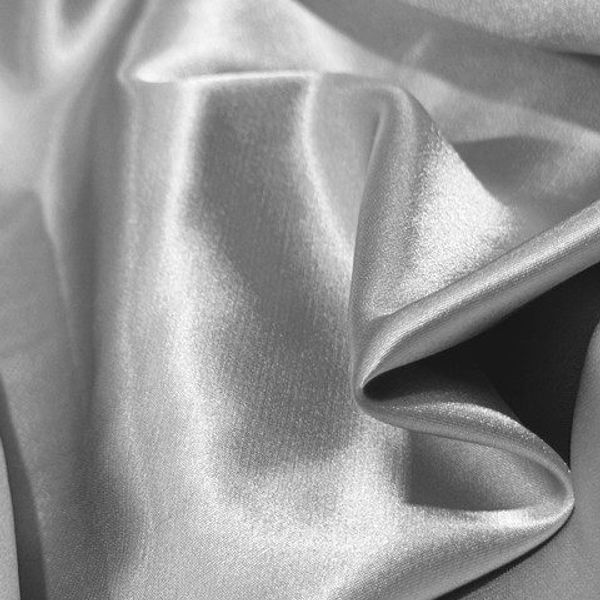 Satin Gris Claro X Metros | Tela Elegante
