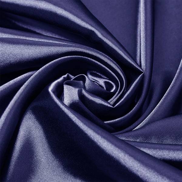 Satin Azul Oscuro X Metros | Tela Elegante - vista 2