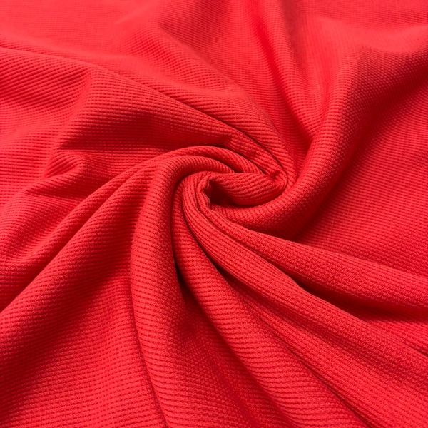Wafer Rojo Brillante X Metros | Tela Galleta