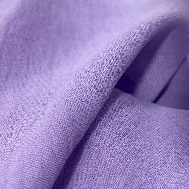 Crepe Lila X Metros | Tela Liviana