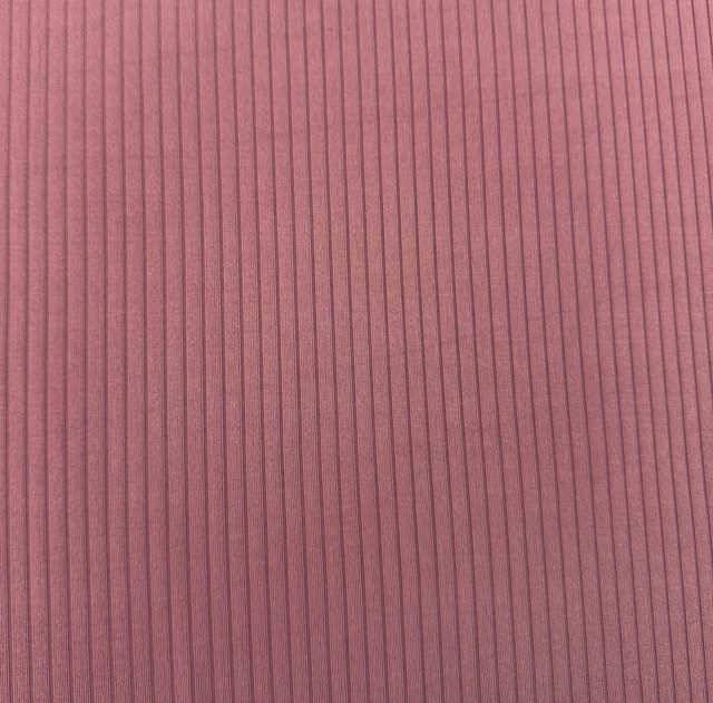 Rib Palo Rosa X Metros | Tela Acanalada  - Vista 2