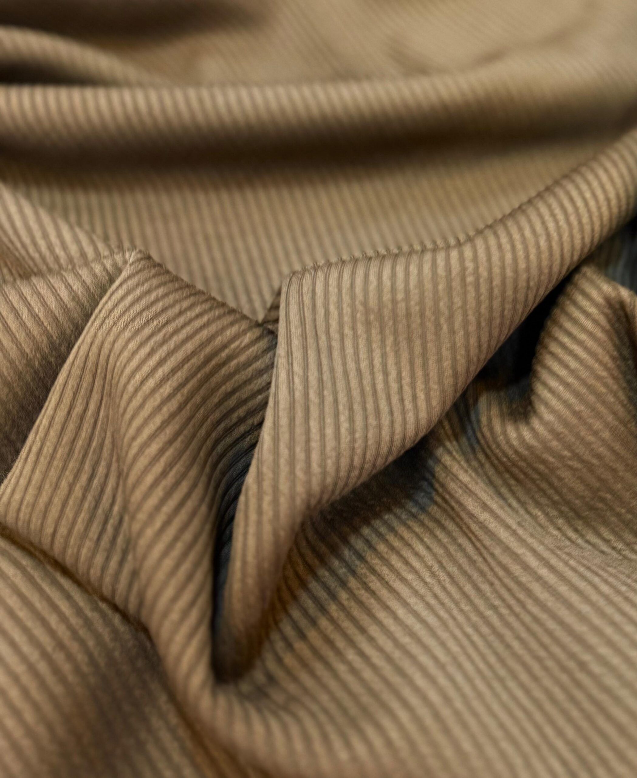 Jacquard Lineas Mocha X Metros | Tela Texturizada