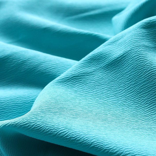 Chifon Crepe Menta Oscuro X Metros | Tela Liviana