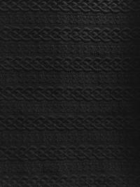 Jacquard Nudo Negro X Metros | Tela Texturizada - Vista 1