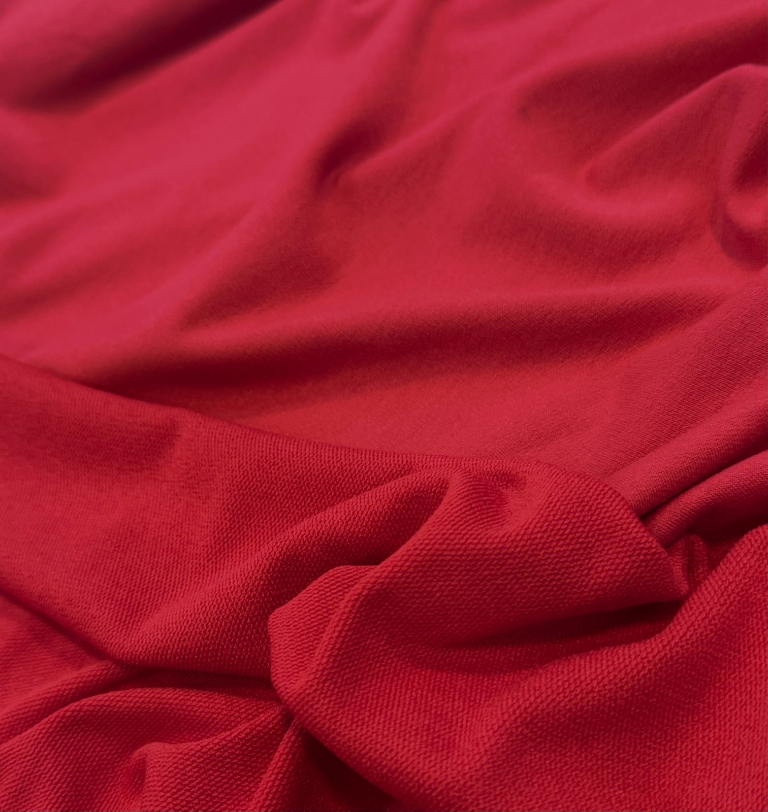 Camiseta Terry Rojo X Metros | Tela Deportiva