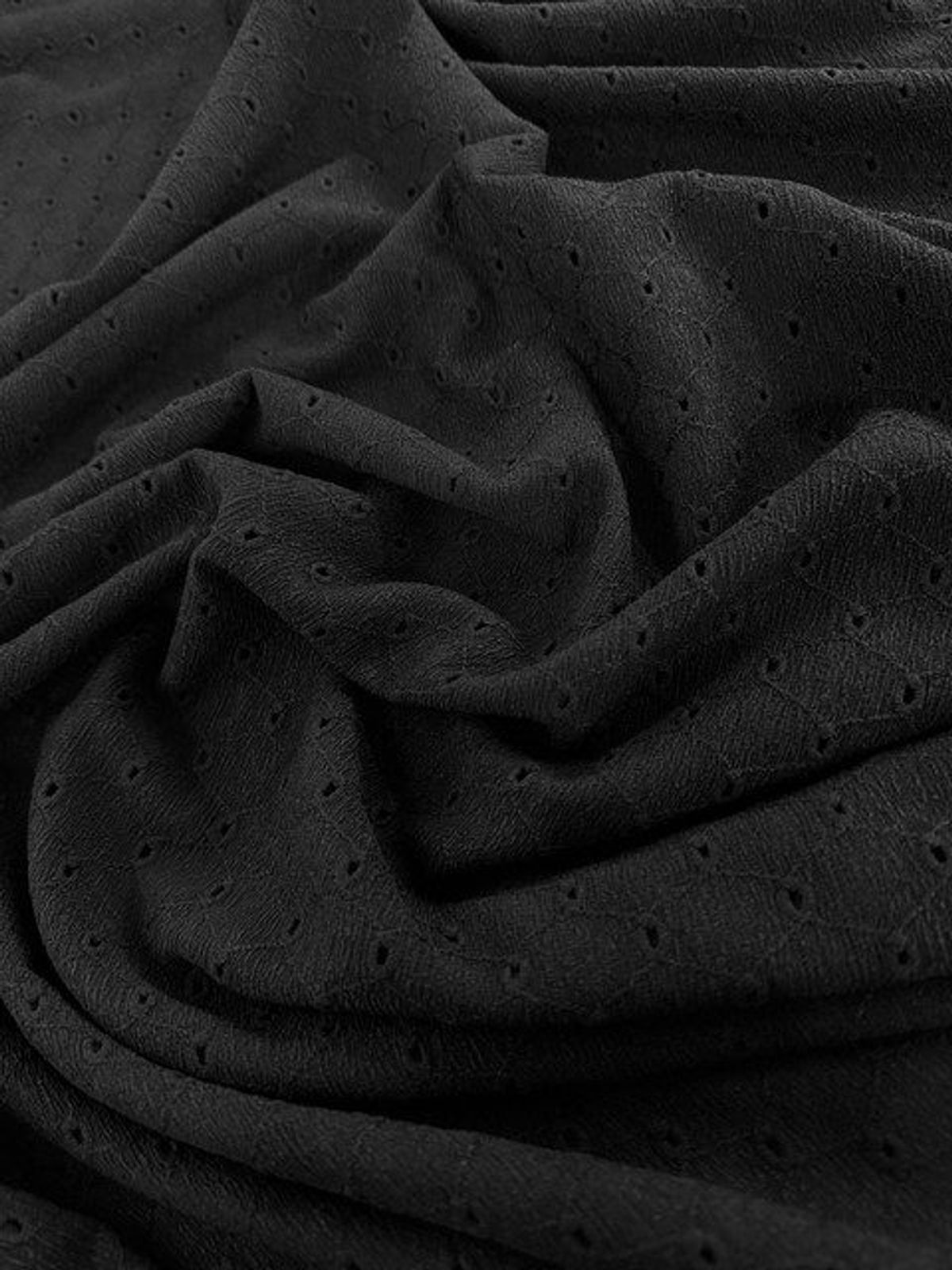 Conchal Negro X Metros | Tela Ojalillo