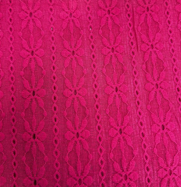 Dominical Fucsia X Metros | Tela Ojalillo - Vista 2