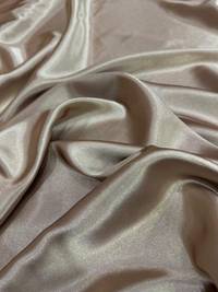 Satin Khaki X Metros | Tela Elegante - Vista 1