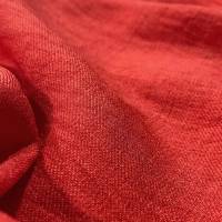 Lino Poliester Rojo Brillante X Metros  | Tela Liviana - Vista 1